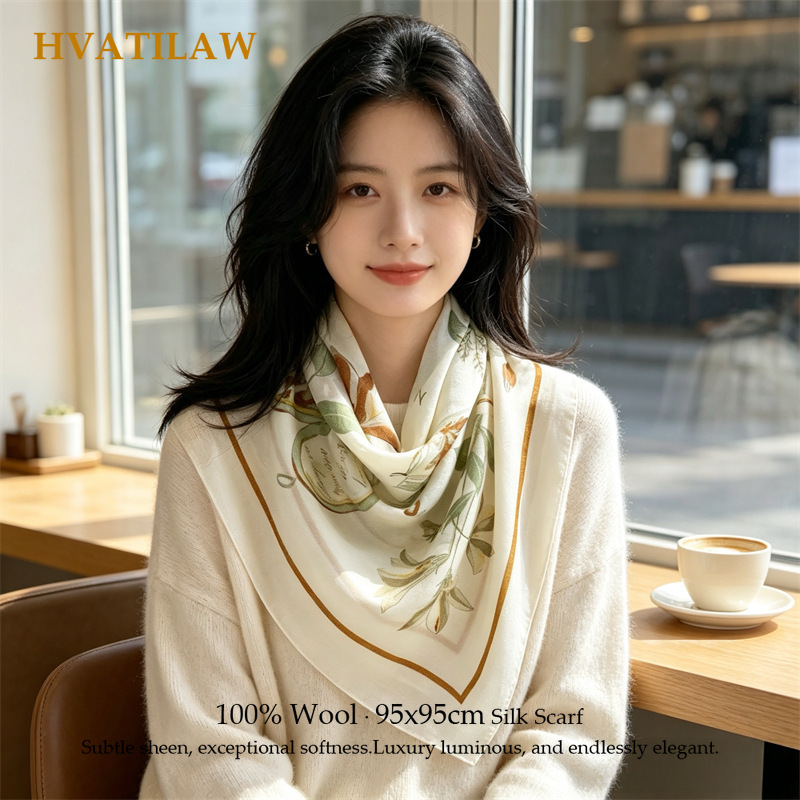 Pashmina Wrap Large - 100% ウールスカーフ女性の高級冬用暖かいロングラップショルダーカバーソフトウールネックウェア寒い天候用の大きなパシュミナショール