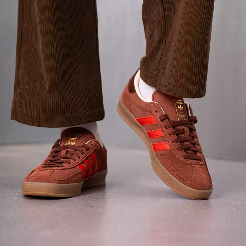 Adidas Shoes Gazelle - アディダス ジグザグ カラーコントラスト Tヘッド シューズ メンズ/ガールズ用