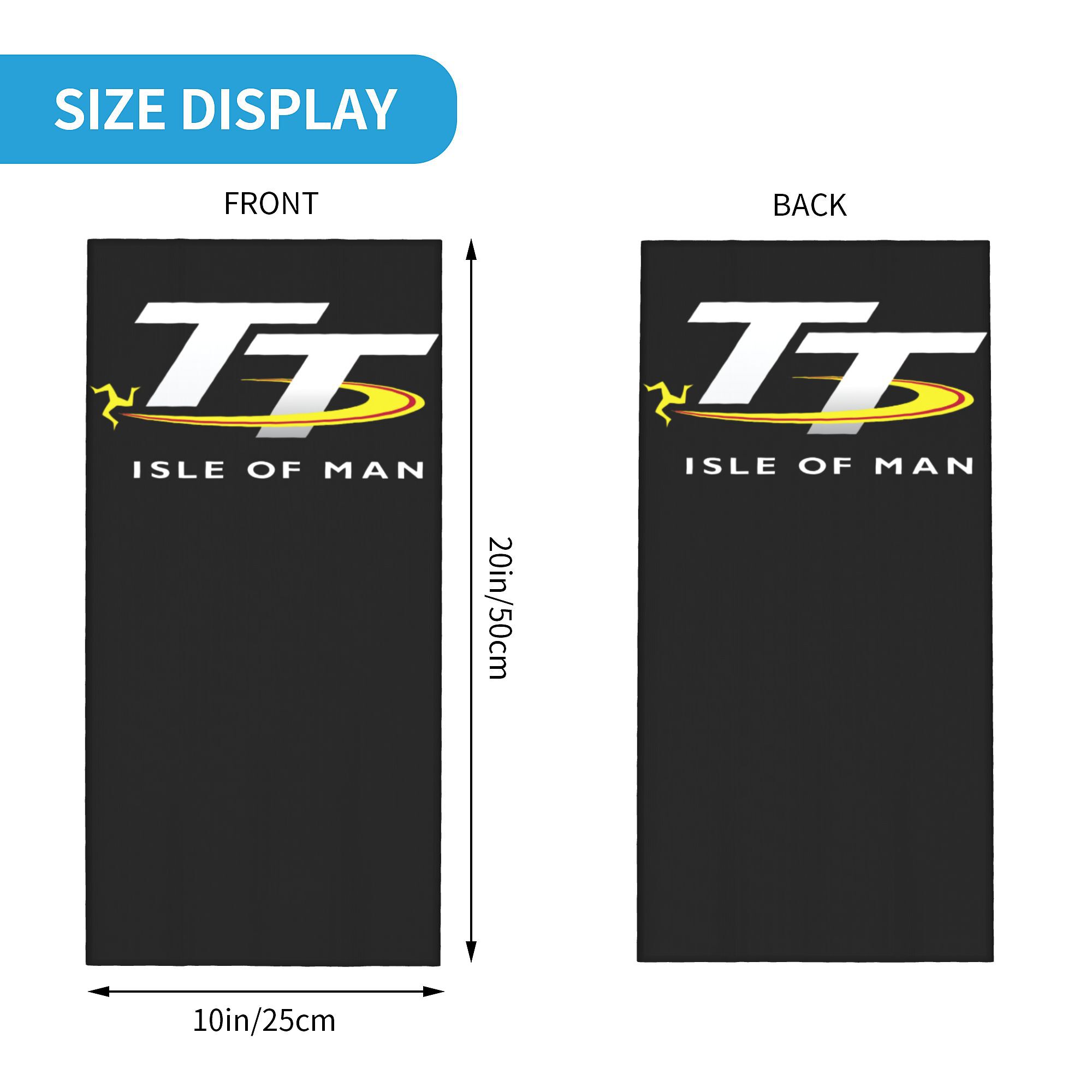 カスタムオートバイスポーツマン島 TT レース冬ヘッドバンド - Neck Warmer Tube のレビューと価格