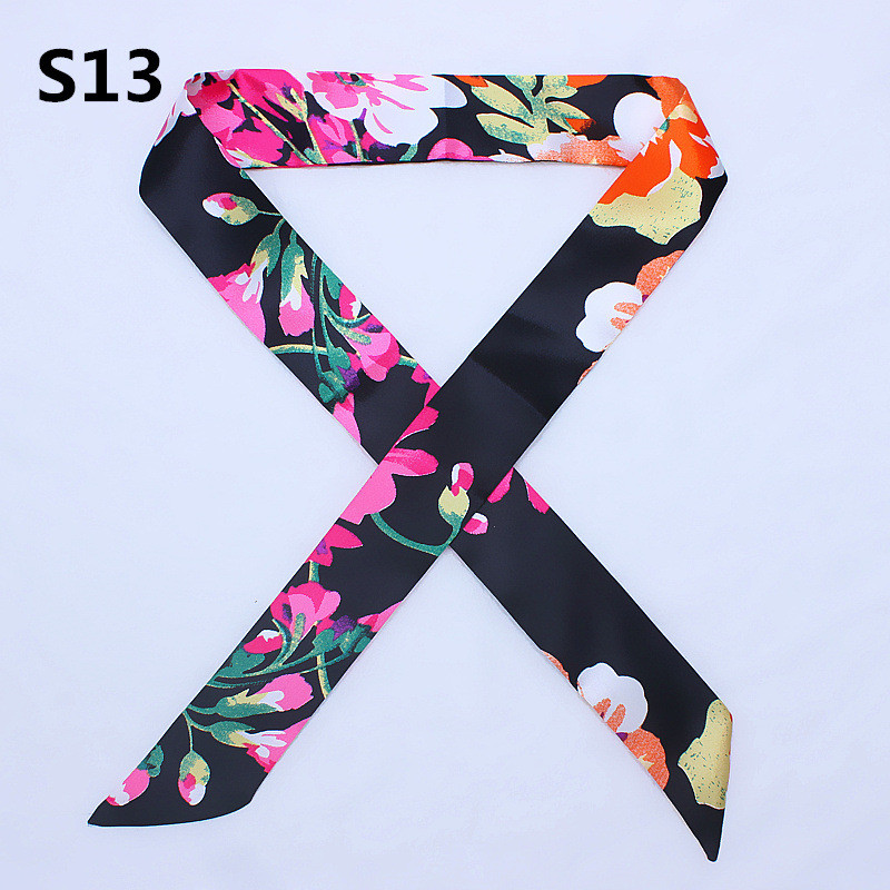 47 色ブランドバンダナ小さなシルクバッグスカーフ女性ヘッド - Scarf Silk Square のレビューと価格