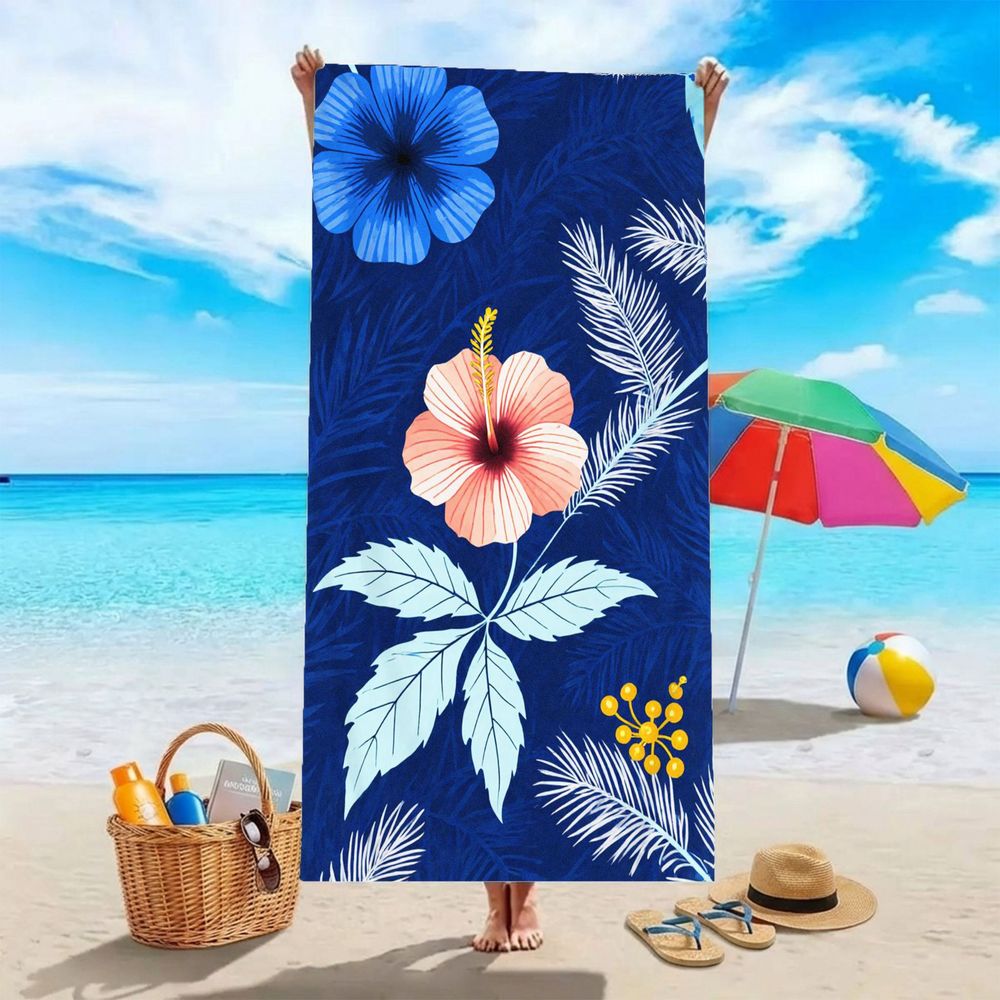 クラシックなバンダナビーチタオル 明るい赤色の背景に伝統的な - Woven Scarf Blanket のレビューと価格
