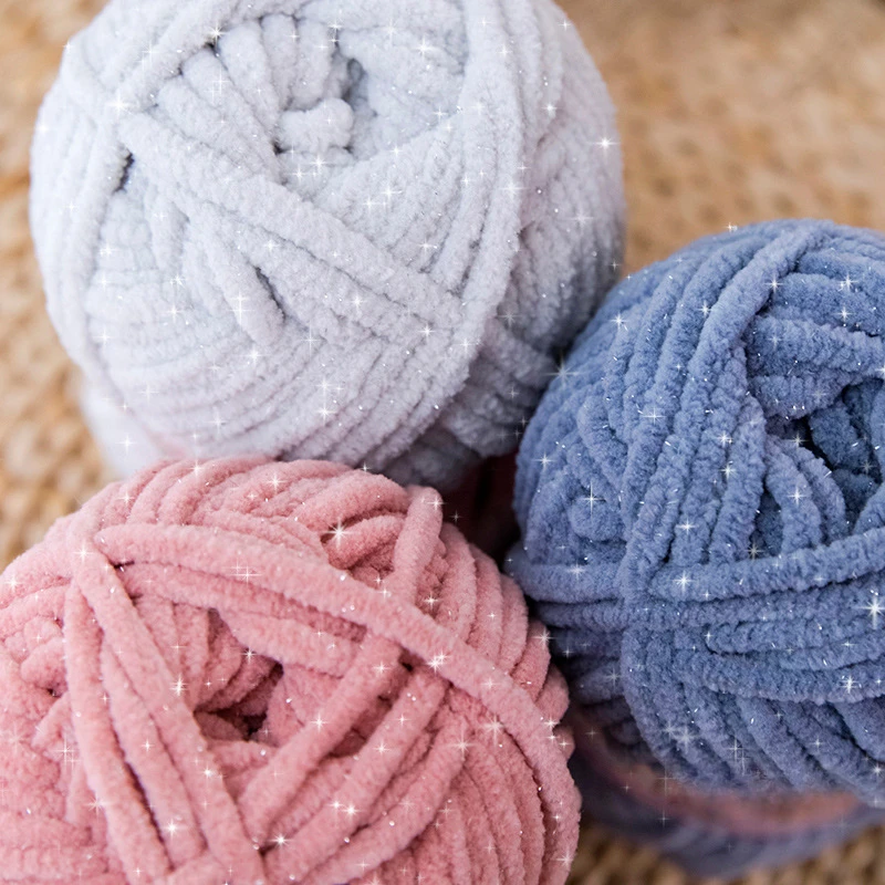 4.5mm 59Mチャンキーニットヤーン DIY手作り人形、 - Woven Scarf Blanket のレビューと価格