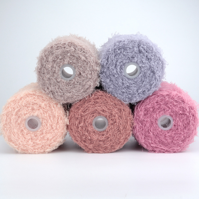 500g テディベルベットロールウール糸、イミテーションファ - Woven Scarf Blanket のレビューと価格