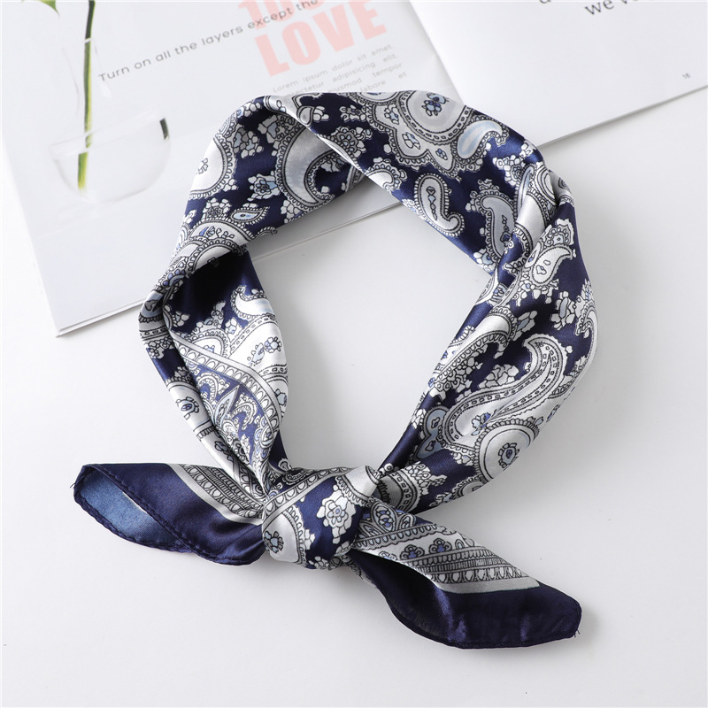 60 センチメートル高級正方形シルクスカーフ女性のためのヒジ - Scarf Silk Square のレビューと価格