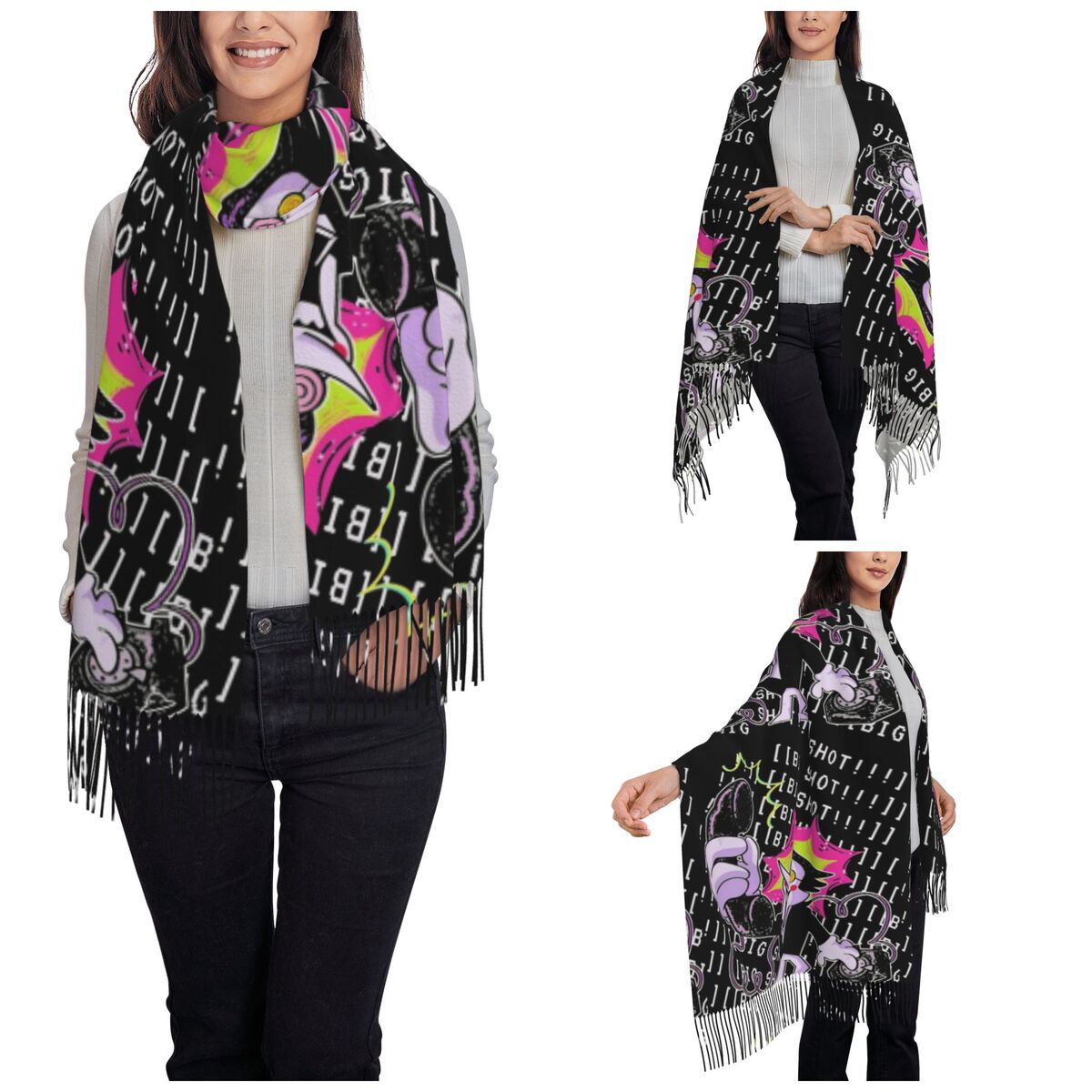 Deltarune ショールラップ レディース 冬用 大きめ - Pashmina Wrap Large のレビューと価格