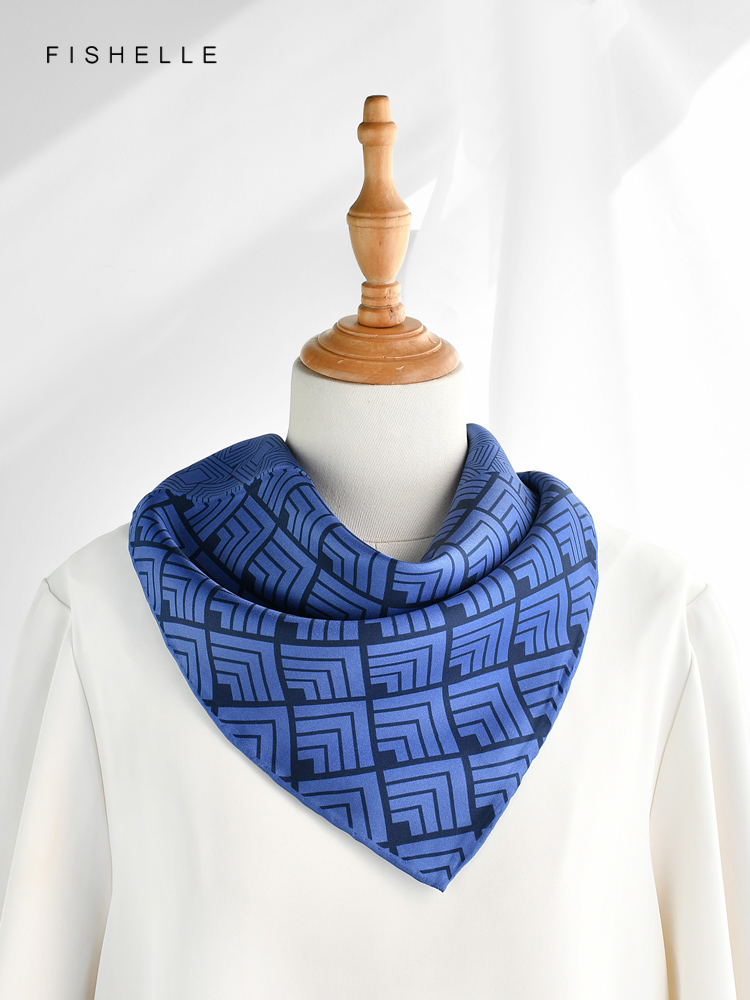 女性のための中国のクラシックなシルクスカーフ,天然シルクのス - Ascot Neck Scarf のレビューと価格