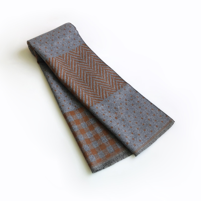 男性用タッセル付きカシミヤスカーフ,クールなショール,暖かい - Muffler Men Wool のレビューと価格