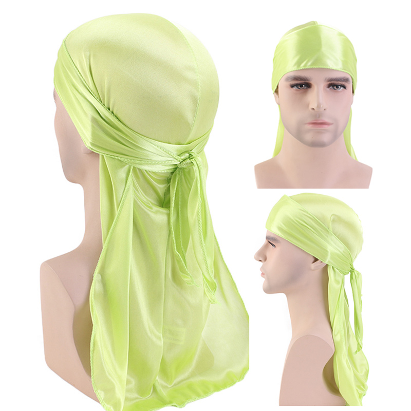 メンズシルキーデュラグバンダナターバン帽子ウィッグドゥー男性 - Bandana Doo Rag のレビューと価格