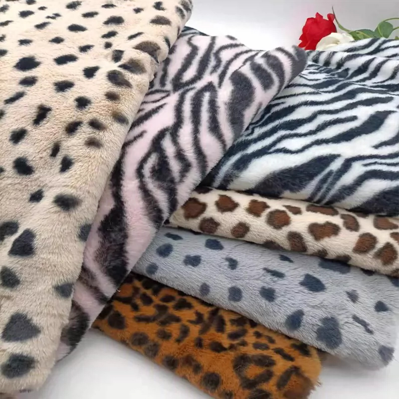 0.5/1/2 ヤード 10 ミリメートル模造ウサギゼブラス - Woven Scarf Blanket のレビューと価格