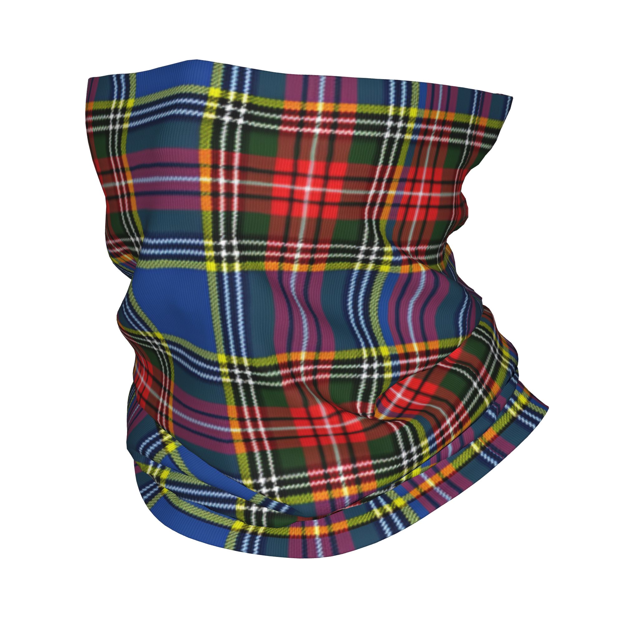カスタムロイヤルタータンチェック柄ウィンターヘッドバンドネッ - Neck Warmer Tube のレビューと価格